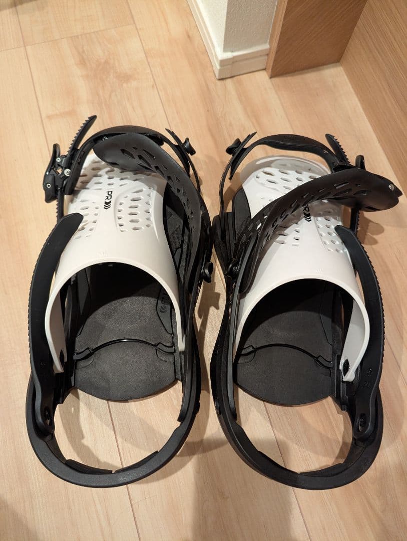 美品♪ FLUX フラックス PR スノーボードビンディング Lサイズ ホワイト