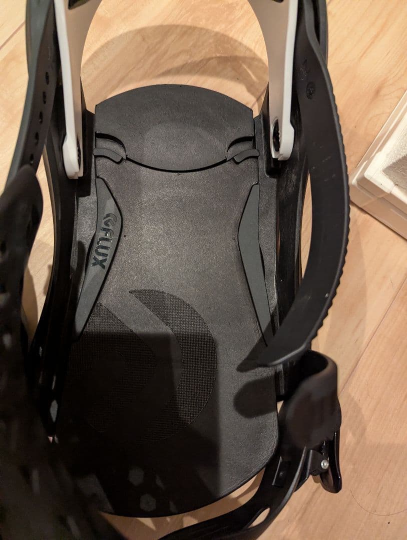 美品♪ FLUX フラックス PR スノーボードビンディング Lサイズ ホワイト
