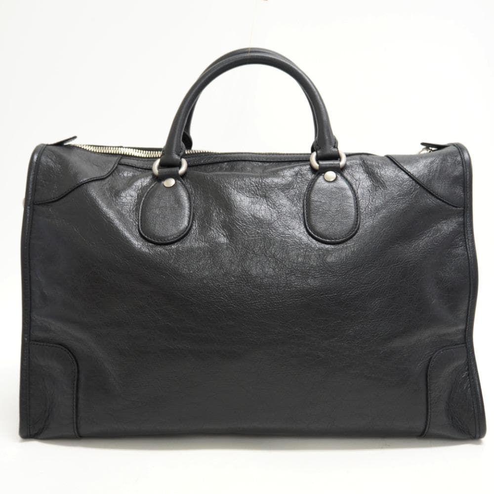 【GUCCI】 レザー2WAY トートバッグ 575820 ブラック