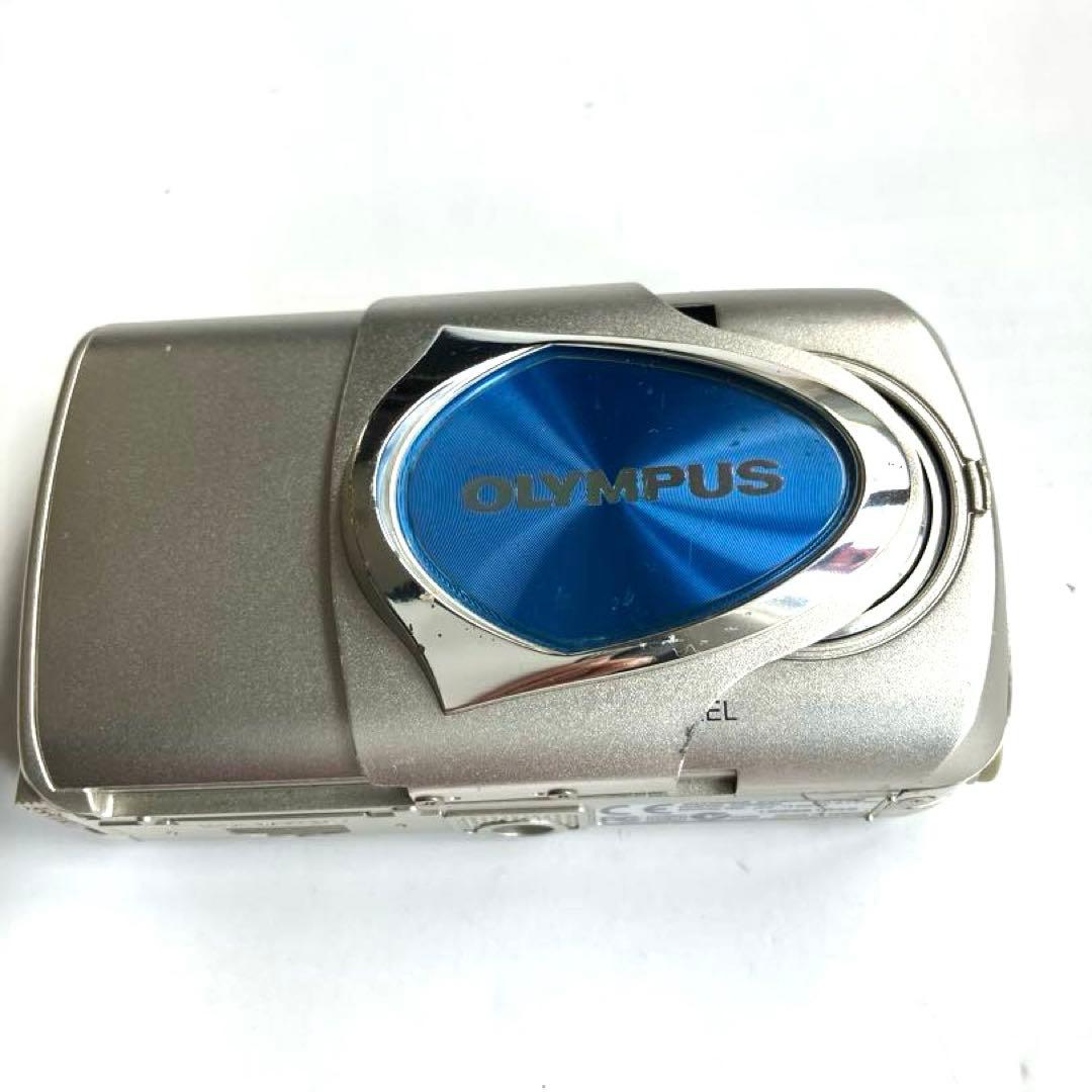 OLYMPUS μー15 コンパクトデジタルカメラ シルバー