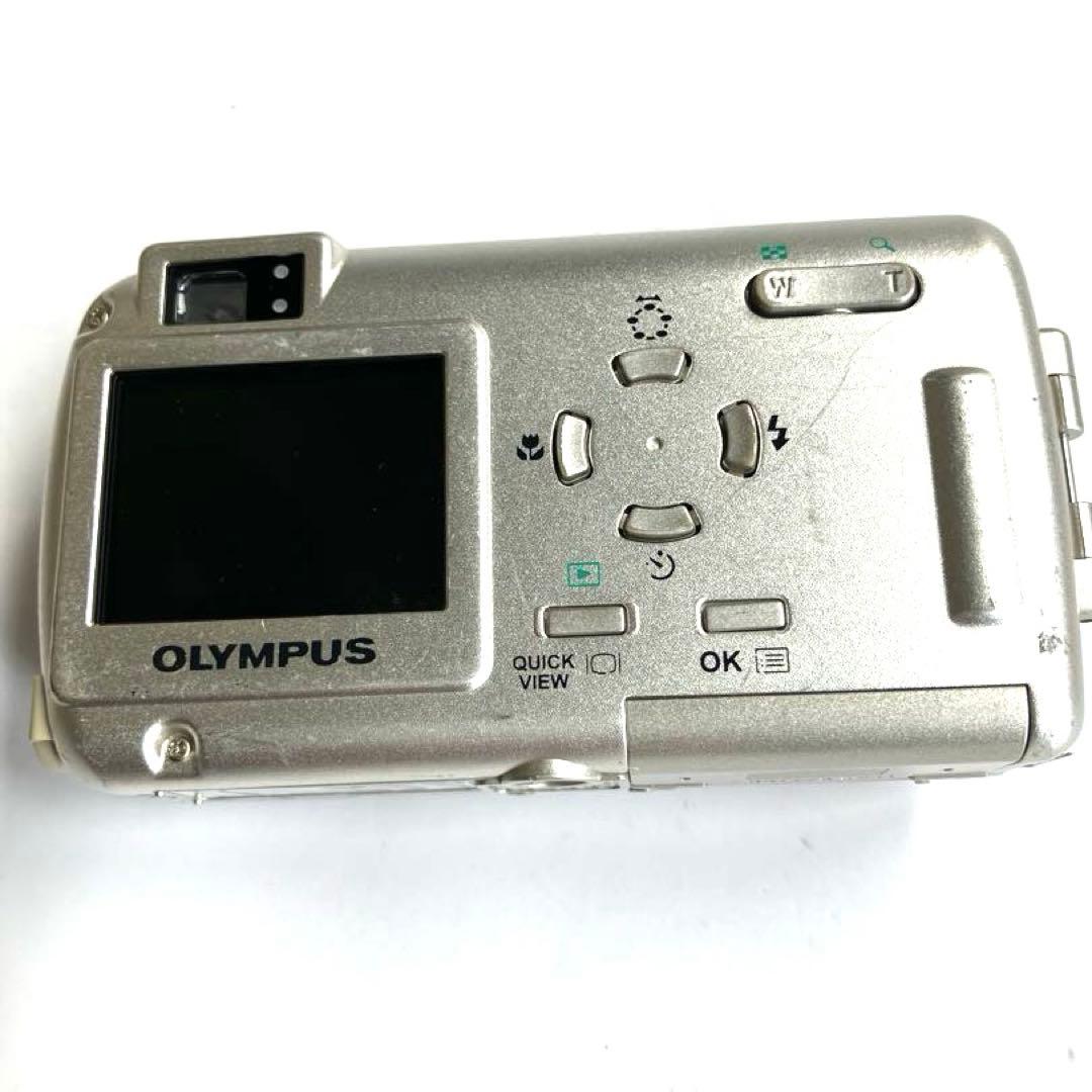OLYMPUS μー15 コンパクトデジタルカメラ シルバー