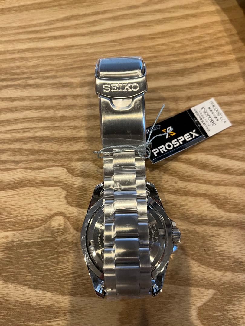 『インク』セイコープロスペックダイバーズ SBDJ063純正バンド付き