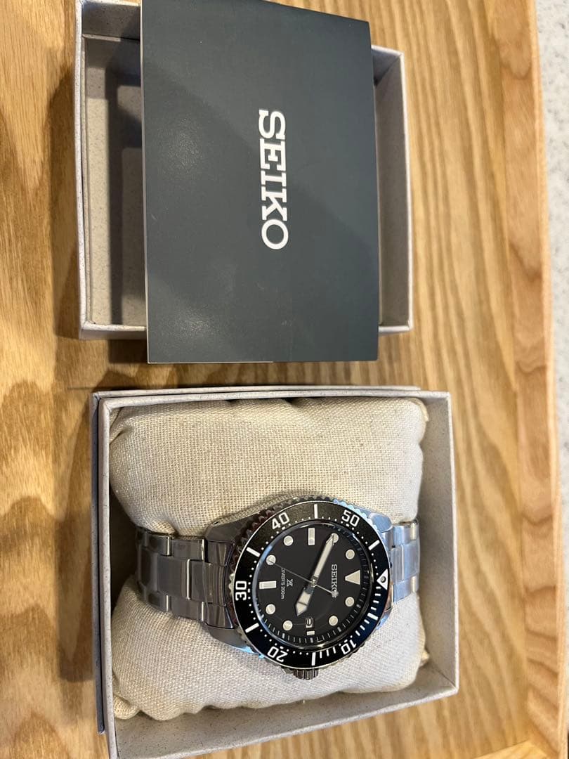 『インク』セイコープロスペックダイバーズ SBDJ063純正バンド付き