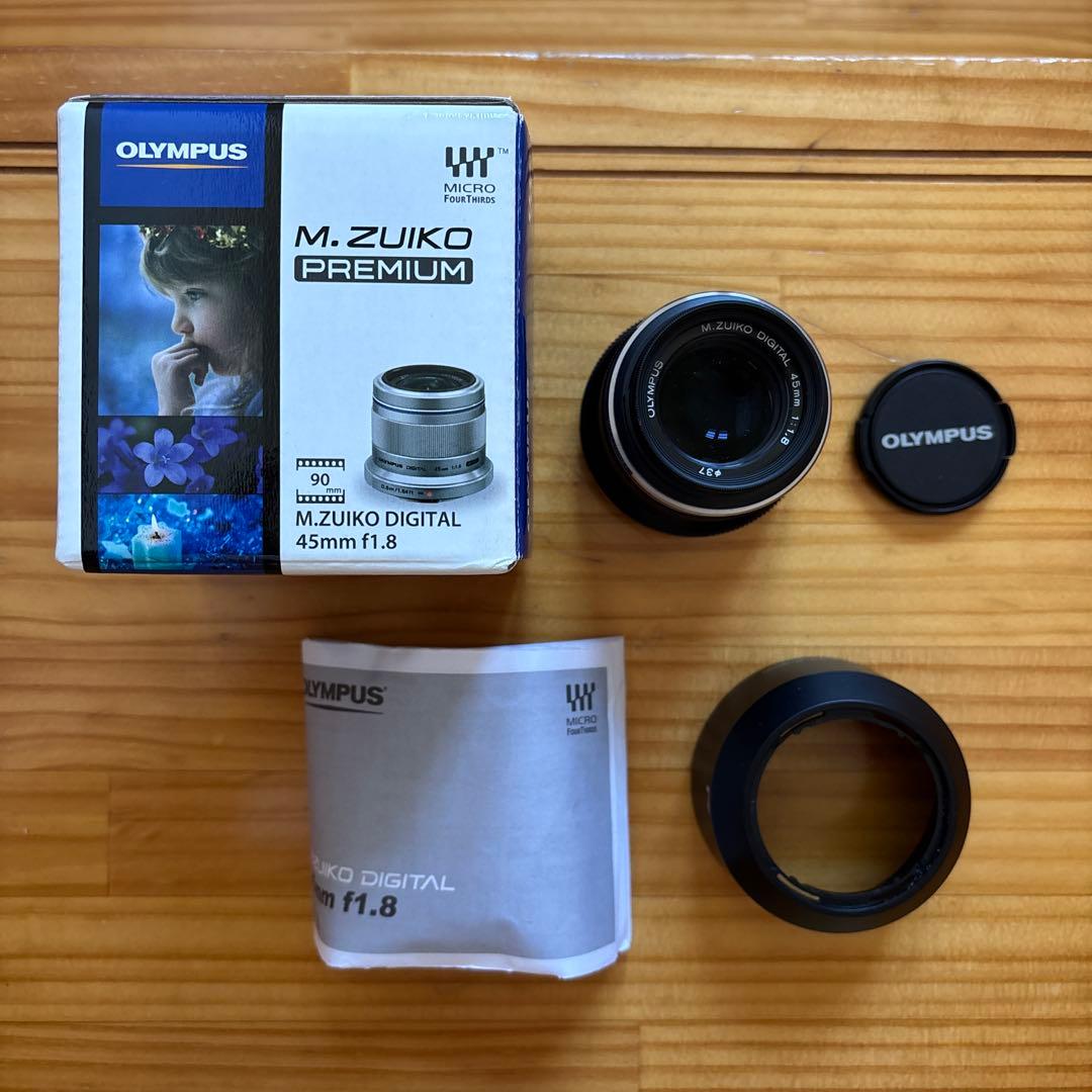 M.ZUIKO DIGITAL 45mm F1.8 ブラック