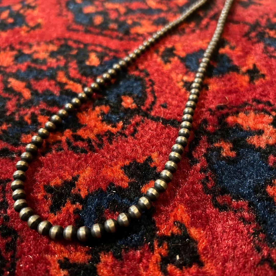 navajo pearl ネックレス　丸型