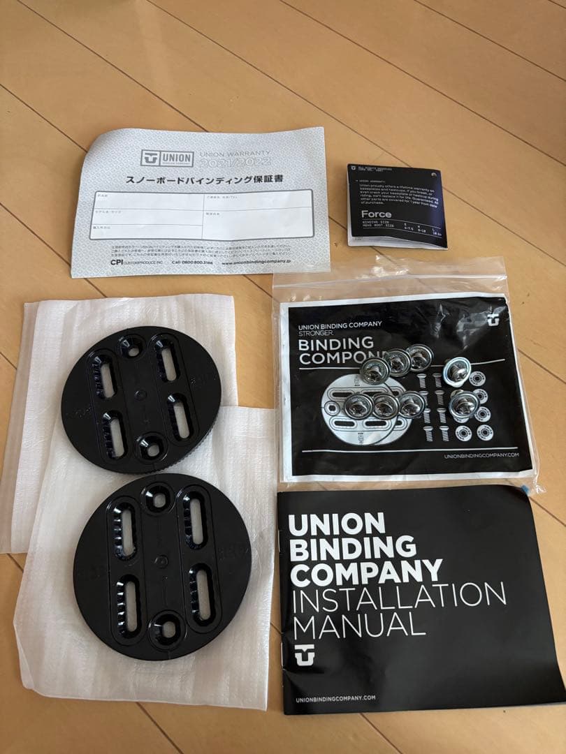 Union Force Mサイズ 21-22