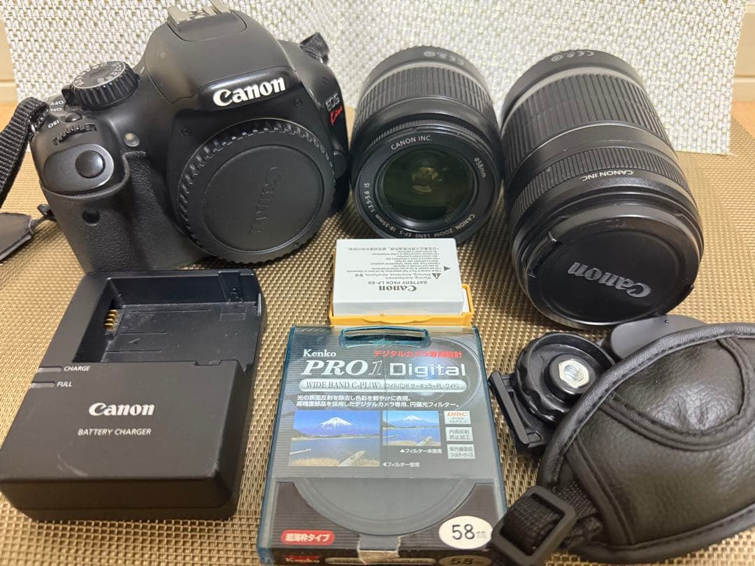 Canon EOS Kiss X4 望遠レンズセット【充実のオマケ付き！】