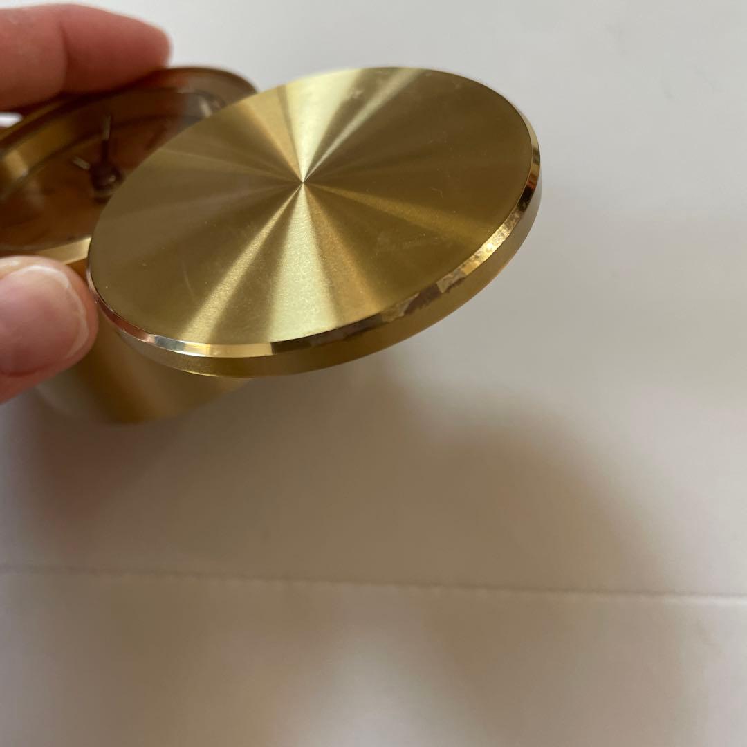 Tiffany & Co. ゴールド 丸型置時計