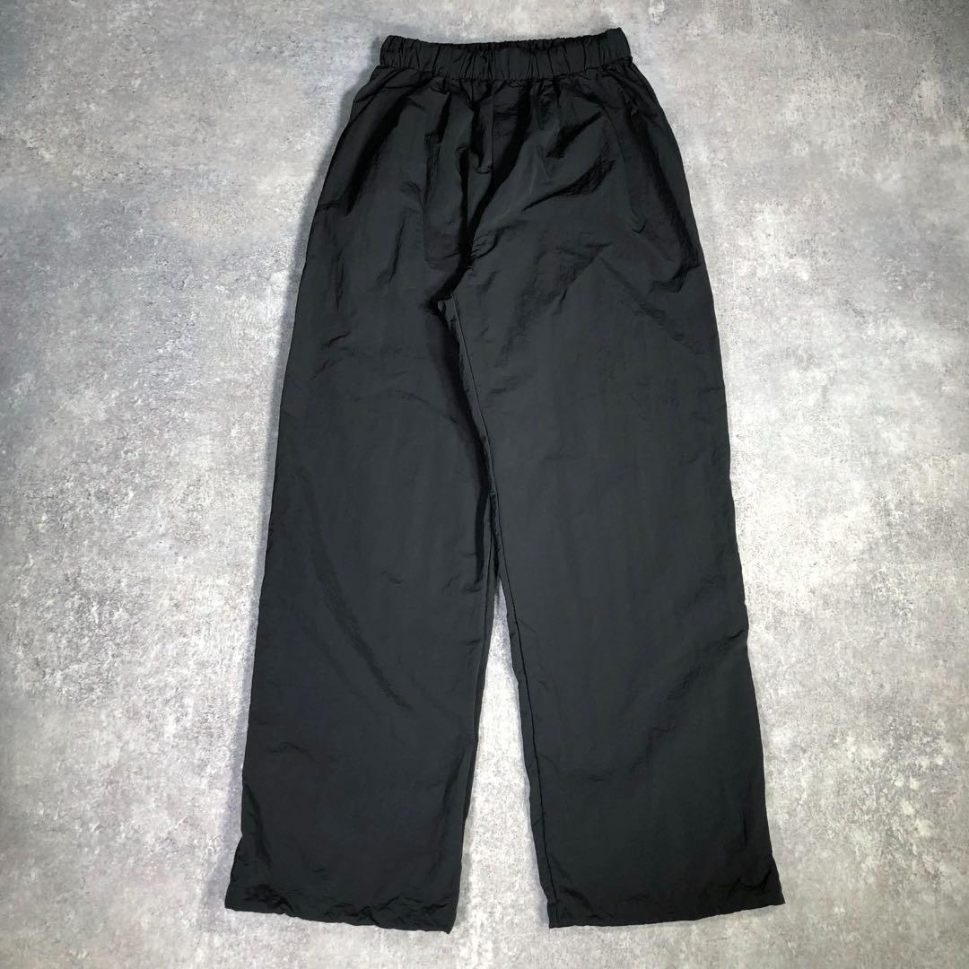 natto ルーズシルエットナイロンシャツセットアップ＜Free ＞黒