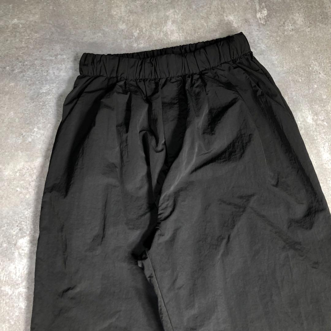 natto ルーズシルエットナイロンシャツセットアップ＜Free ＞黒