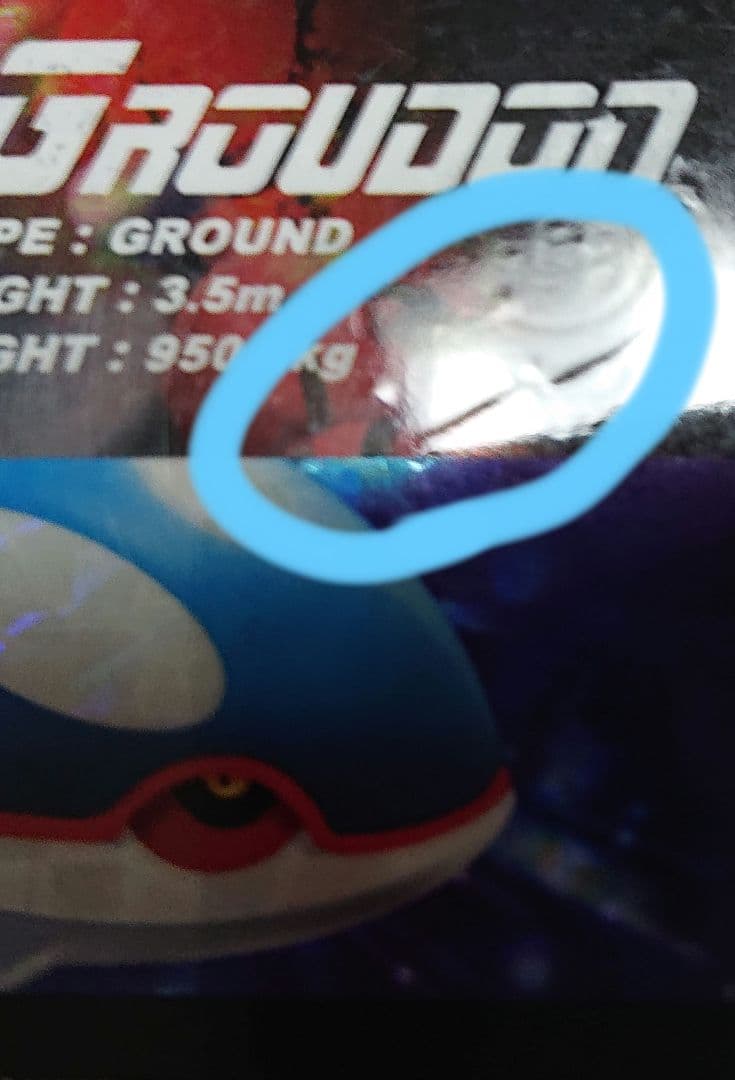 グラードン＆カイオーガ ホロカード