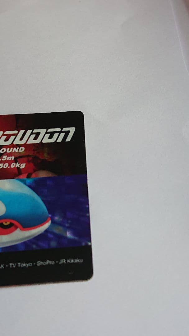 グラードン＆カイオーガ ホロカード