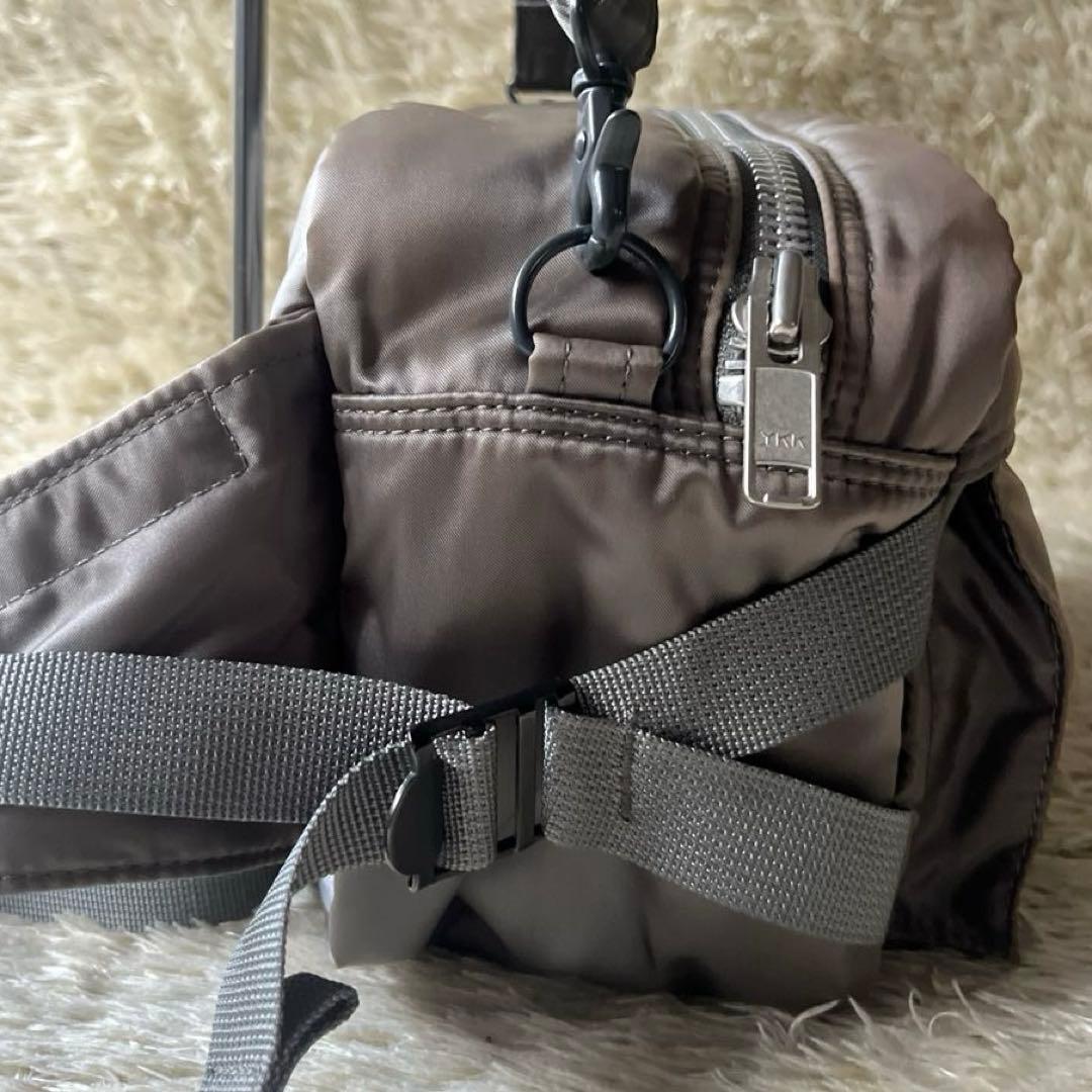 【極美品・色変化あり】ポーター タンカー シルバー　2way ウエストポーチ