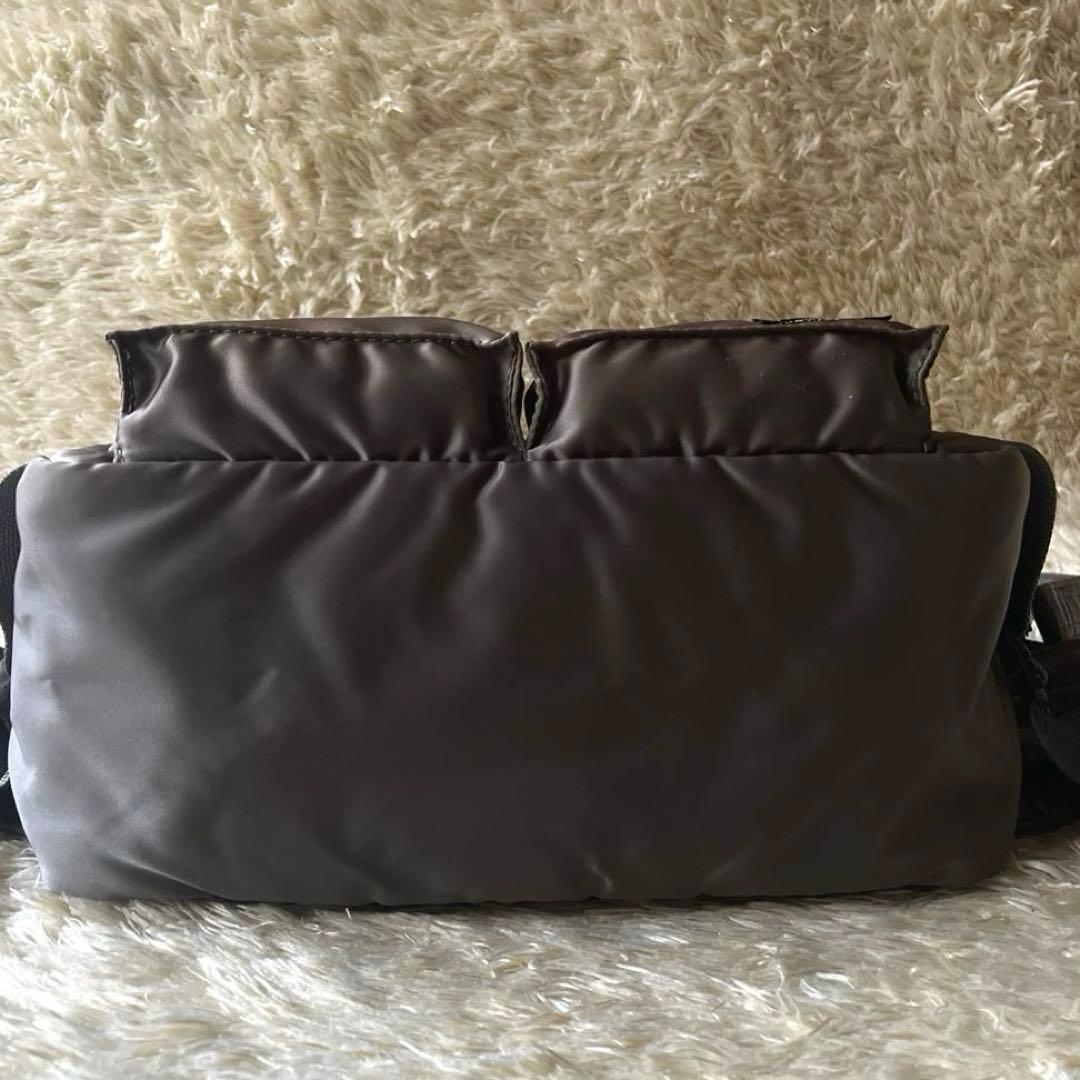 【極美品・色変化あり】ポーター タンカー シルバー　2way ウエストポーチ