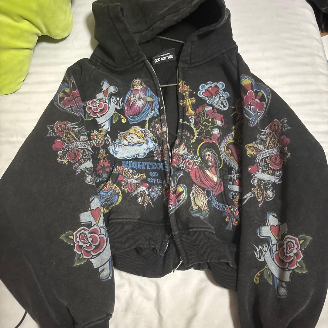 専we are righteous パーカー　サイズs sp5der