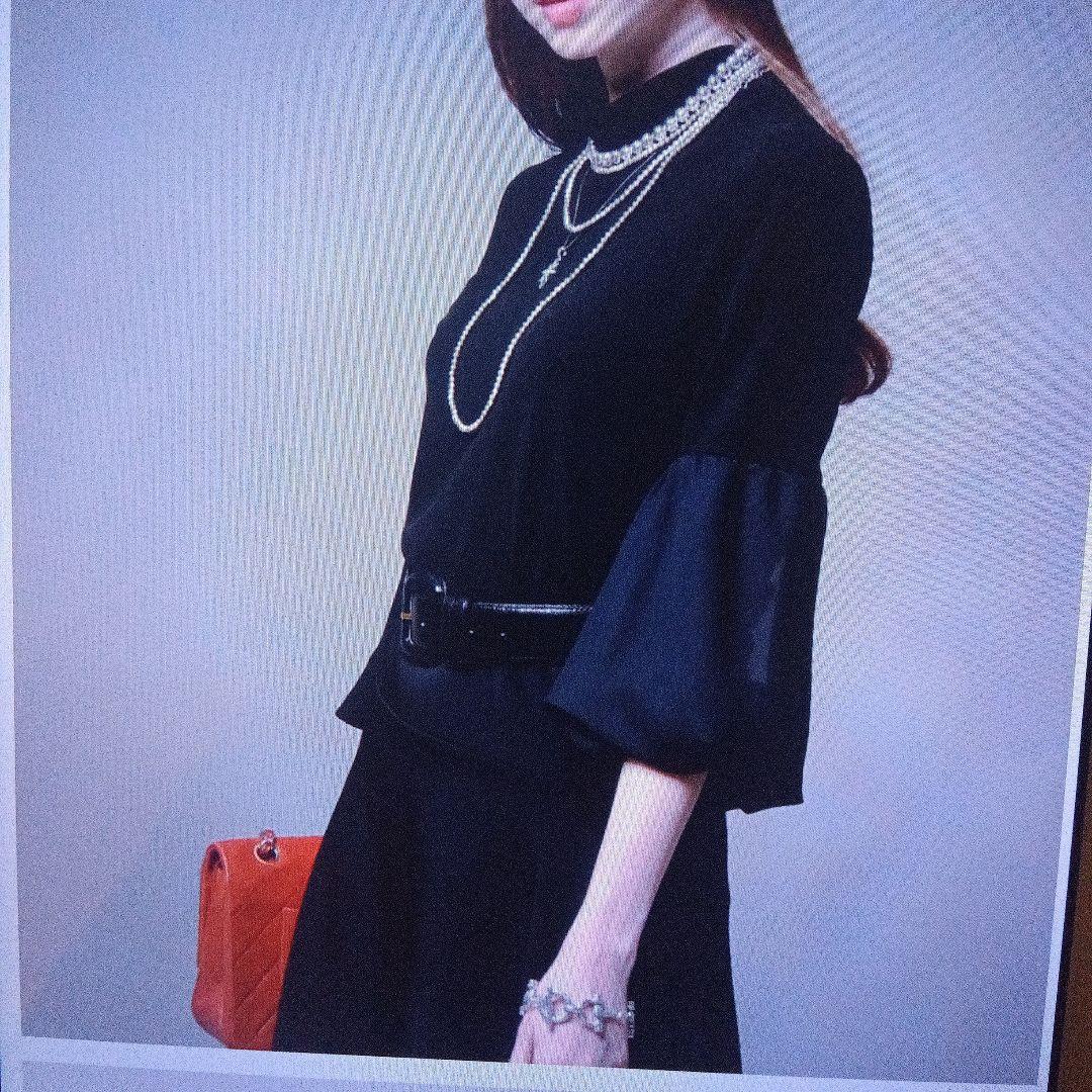 現行品タグ付新品未使用レジィーナロマンティコ　パフスリーブカットソー#42