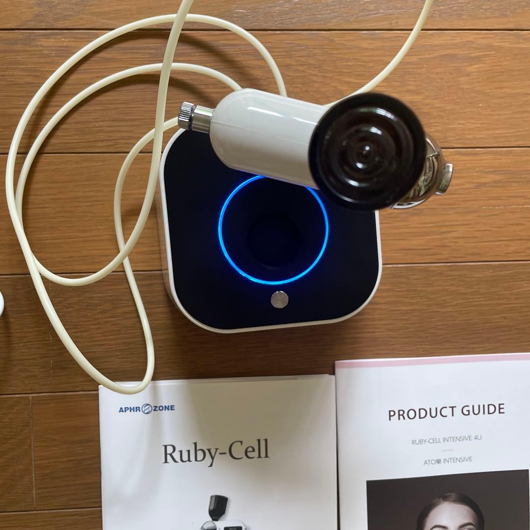 正規販売店から購入　ルビーセル　エアブラシ　美顔器