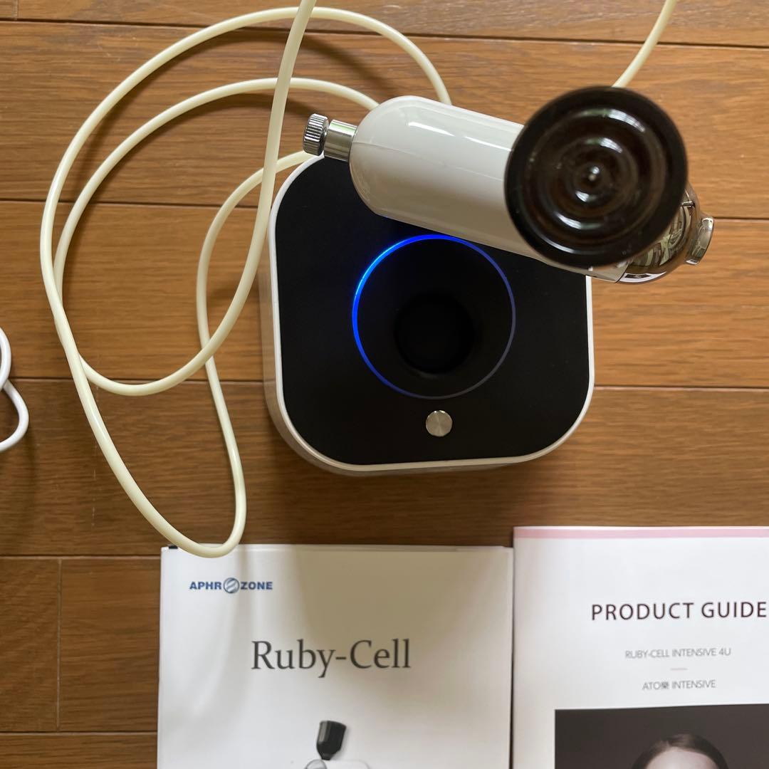 正規販売店から購入　ルビーセル　エアブラシ　美顔器