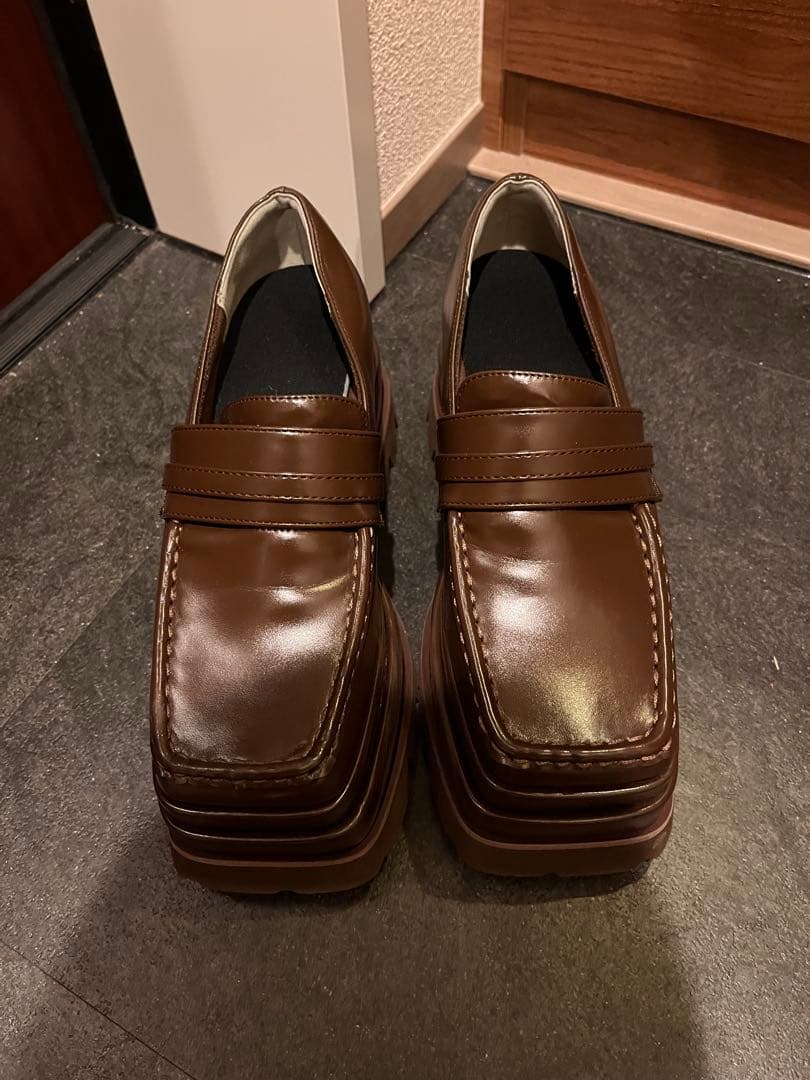 ダーリッチ プラットフォームローファー Lサイズ