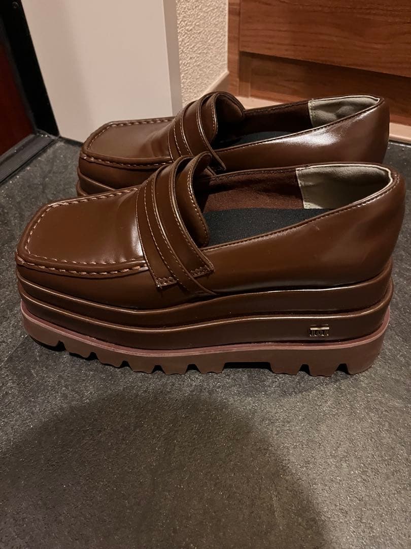 ダーリッチ プラットフォームローファー Lサイズ