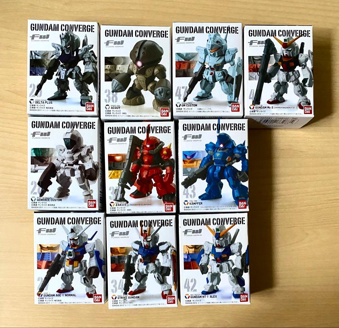 GUNDAM CONVERGE ガンダムコンバージ 初期の方 10体セット