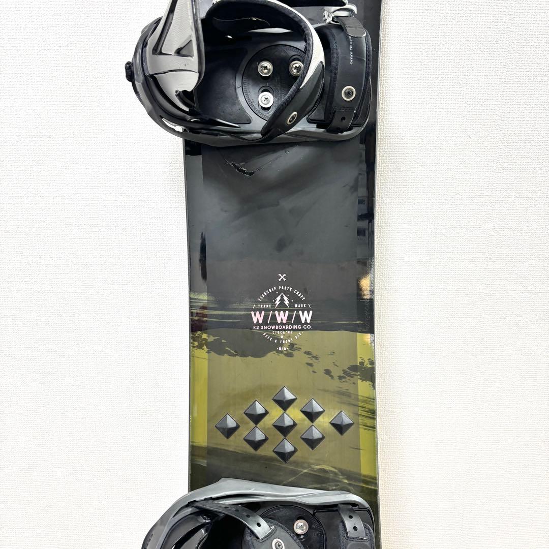 【Wax掛け後発送】K2 www 156 K2 板、ビンディングセット