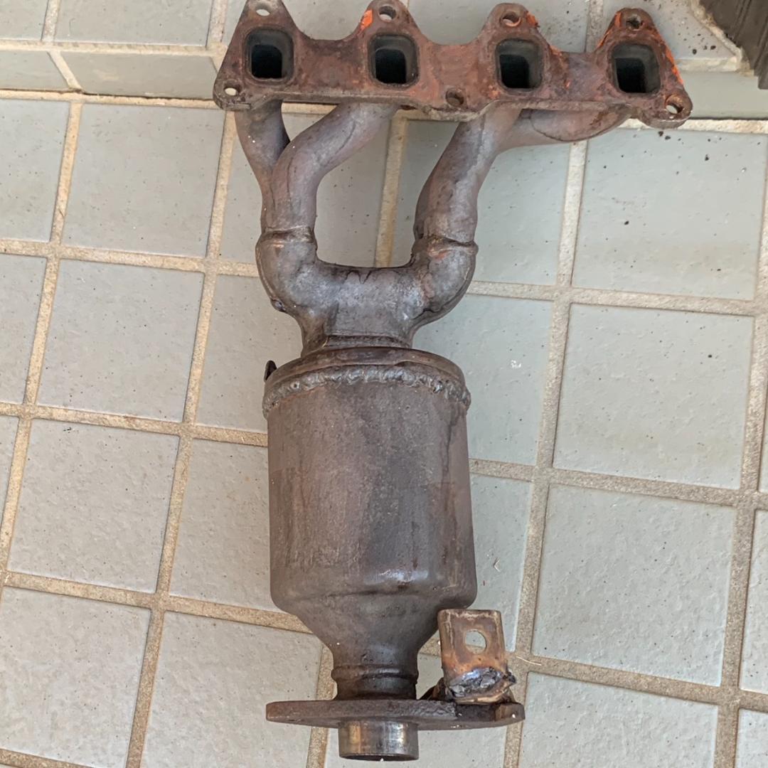 【送込】スバル R2 （RC1）競技用 触媒レス加工 エキゾーストマニホールド