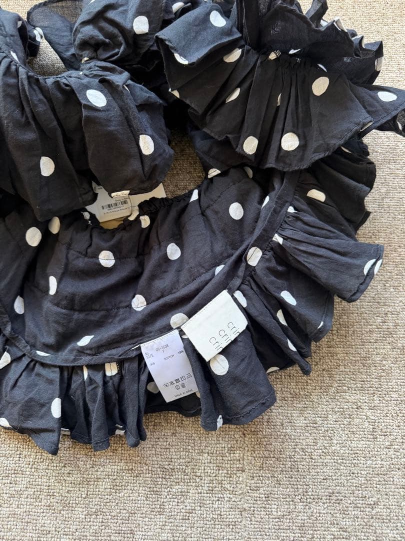 クリンクルクリンクルクリンクル/フリルドットキャミ