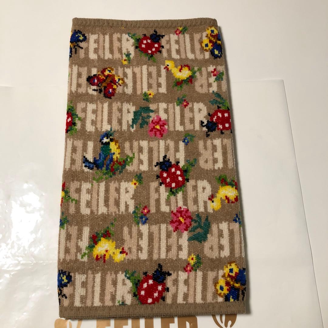 フェイラーアンドハイジ フェイスタオル ベージュ