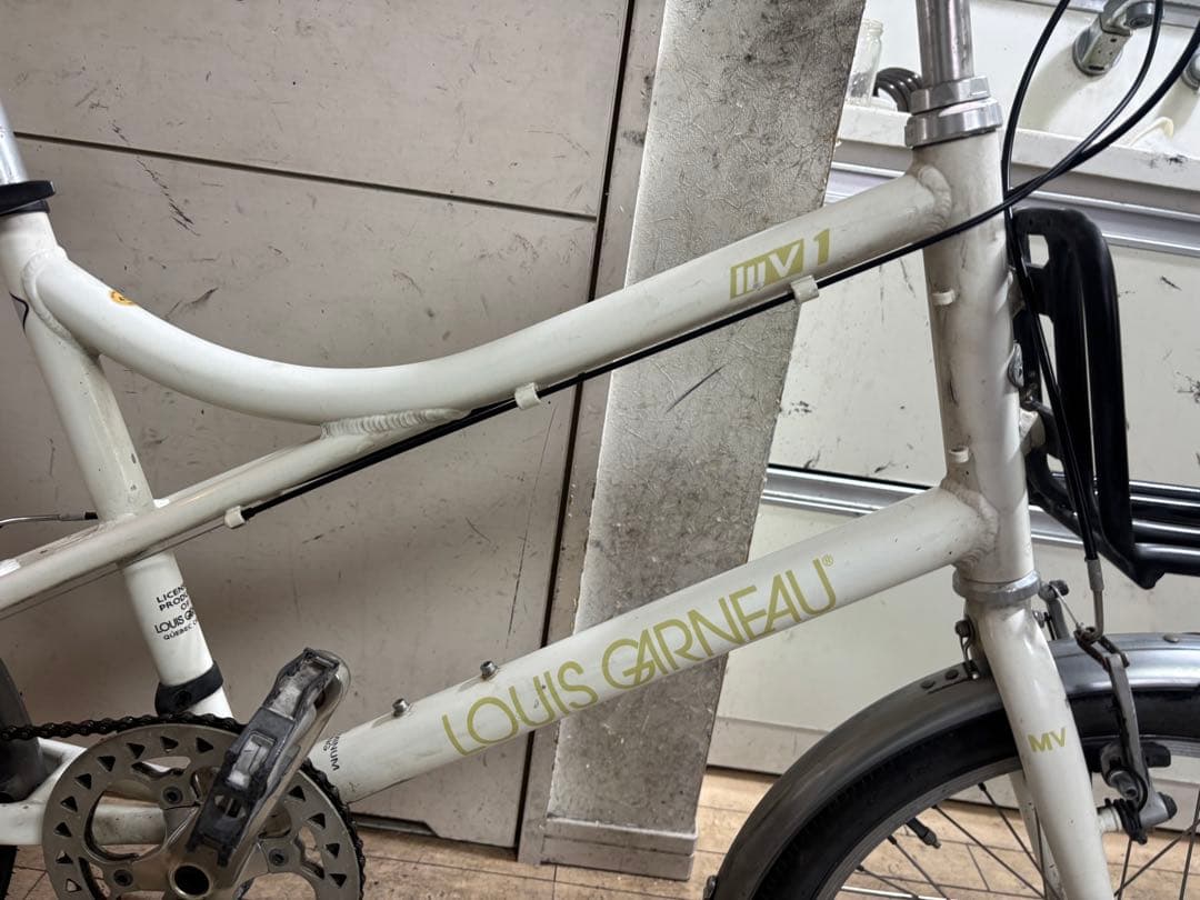 m*s様 LOUIS GARNEAU MV1 折りたたみ自転車 ホワイト