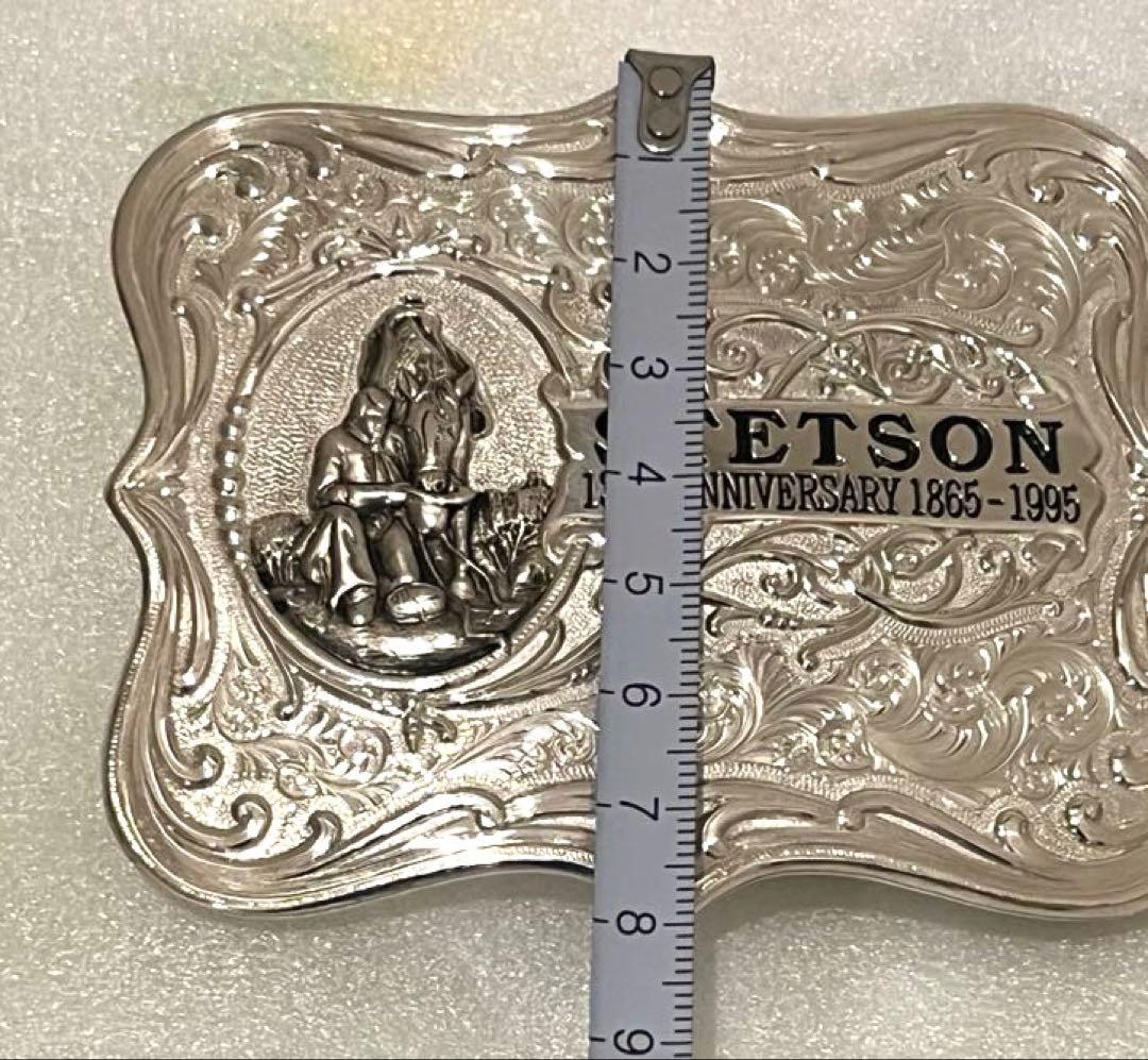 Montana Silversmith Stetson バックル 130周年記念
