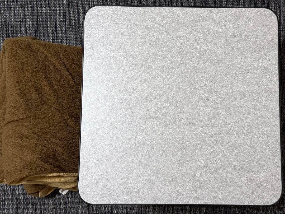 山善 一人用コタツ (60cm正方形) こたつ布団185cm正方形 セット