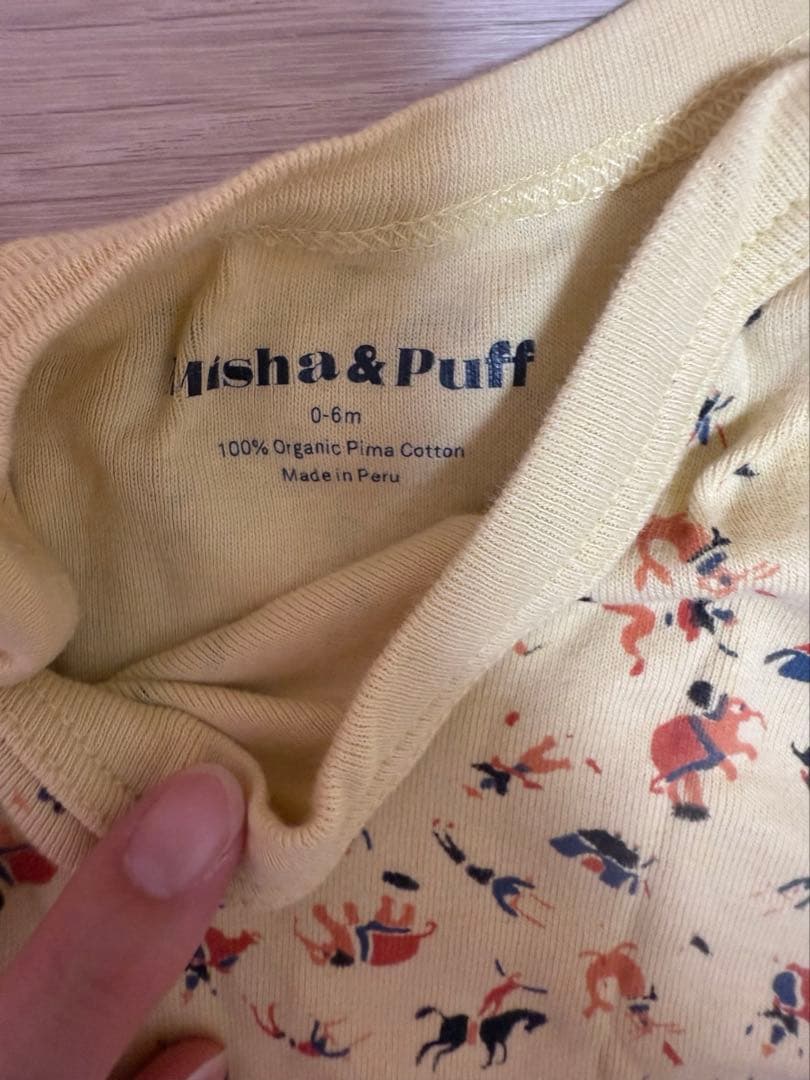 ロンパース・カバーオール Misha&Puff Layette Overall 0-6M