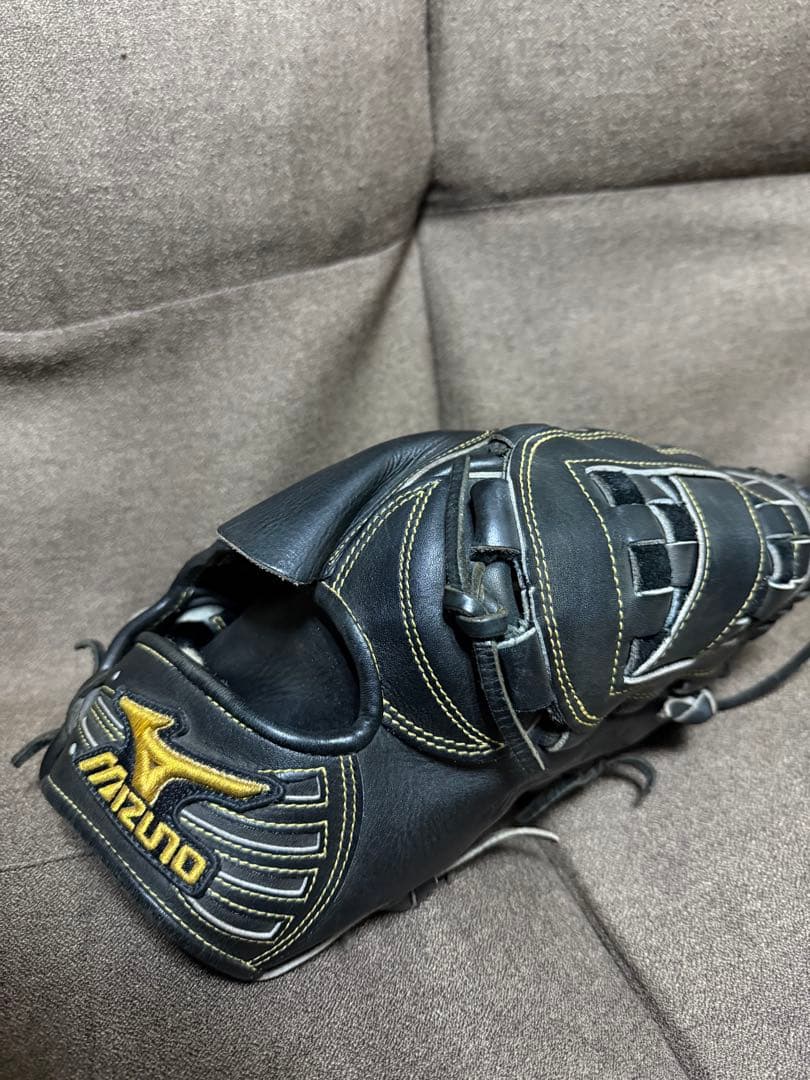 ミズノプロ Mizuno Pro 投手用 硬式グローブ 黒