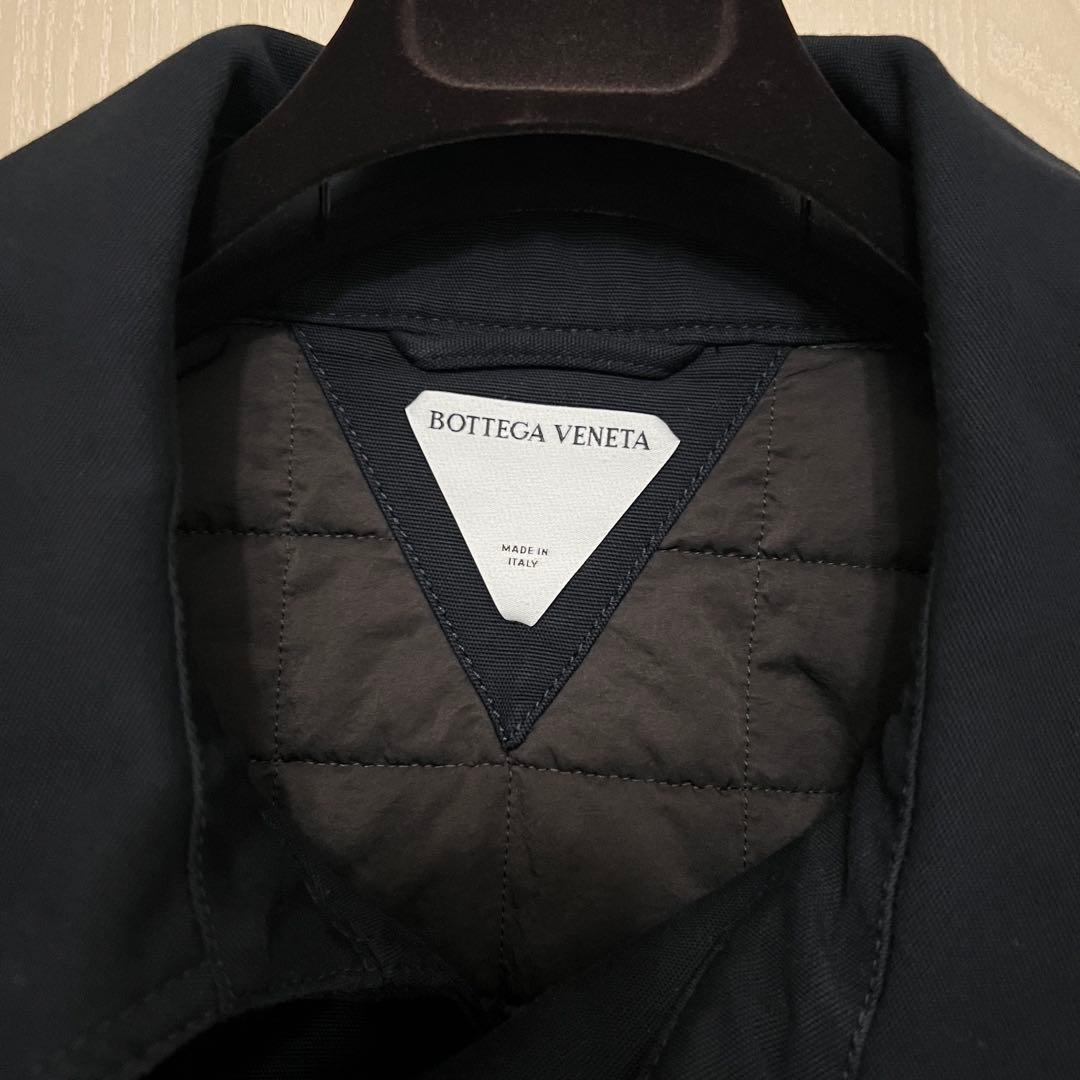 BOTTEGA VENETA ボッテガヴェネタ コットン レザー ジャケット