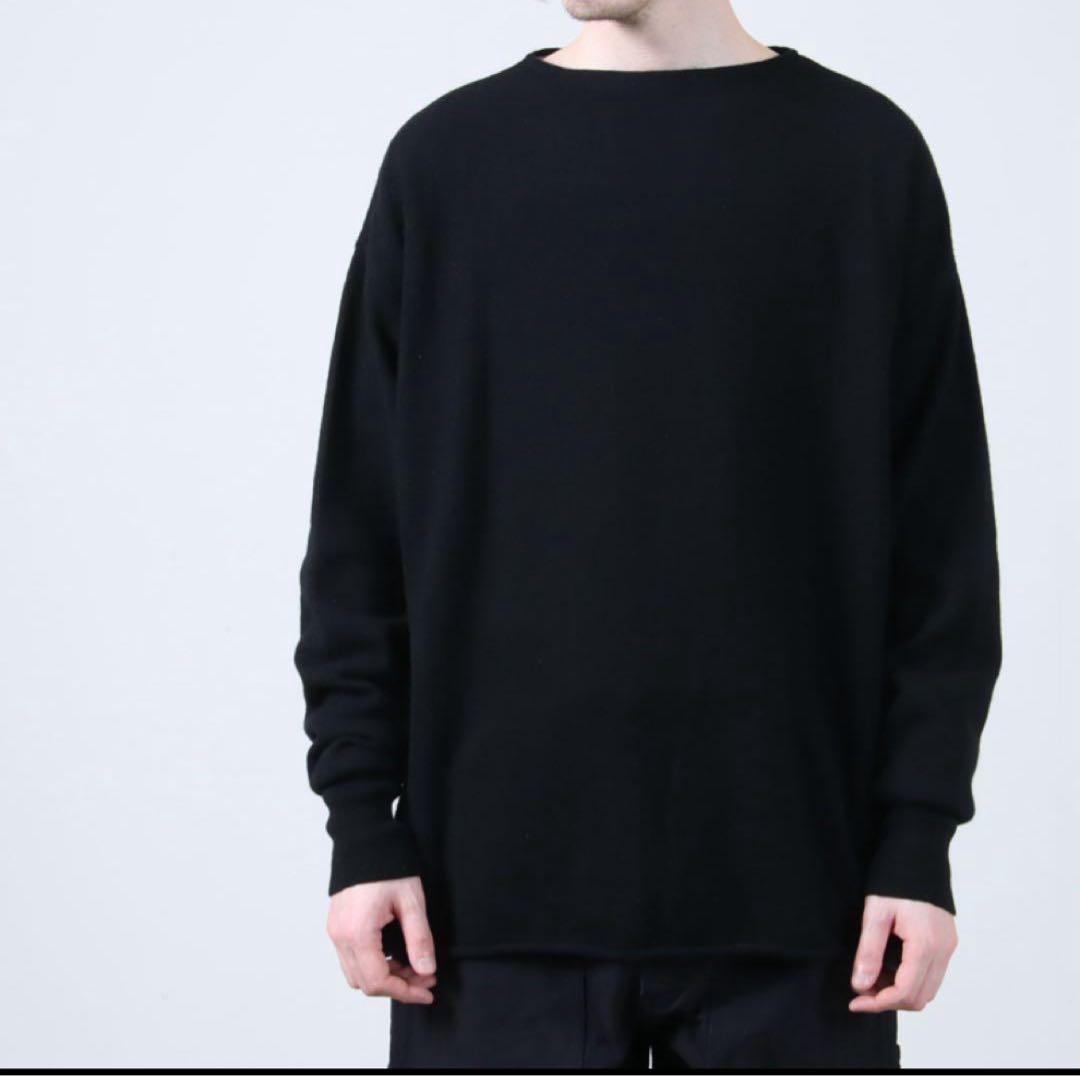 美品 COMOLI 25SS ウール和紙コモリニットsizeフリー