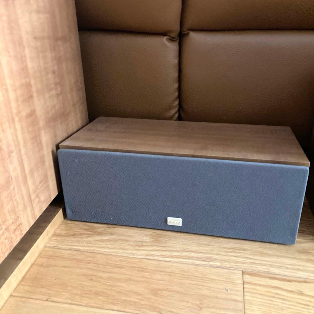 ホームシアターに！ONKYO AVアンプ＋5.1ch 木目調スピーカーセット