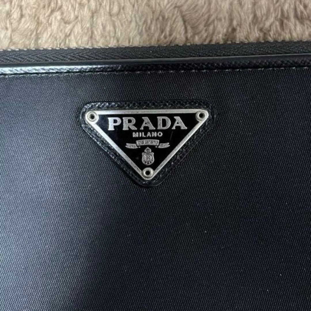 ヤスPRADA 長財布 テッサUTO 黒