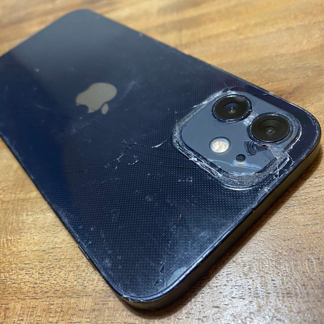 iPhone 12 SIMフリー 画面新品 背面ダメージ補修あり 動作確認済み
