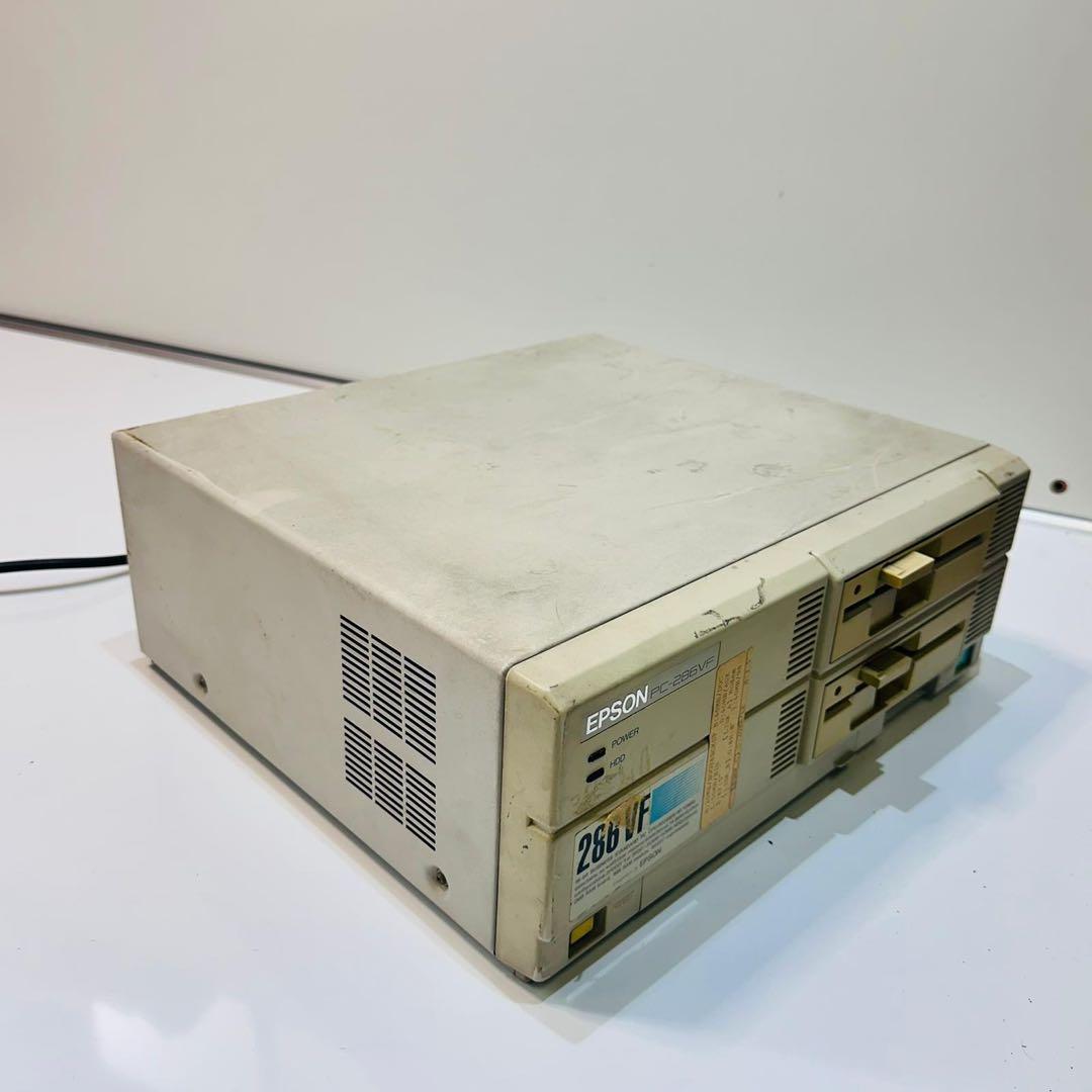 EPSON PC-286VF デスクトップPC 動作品