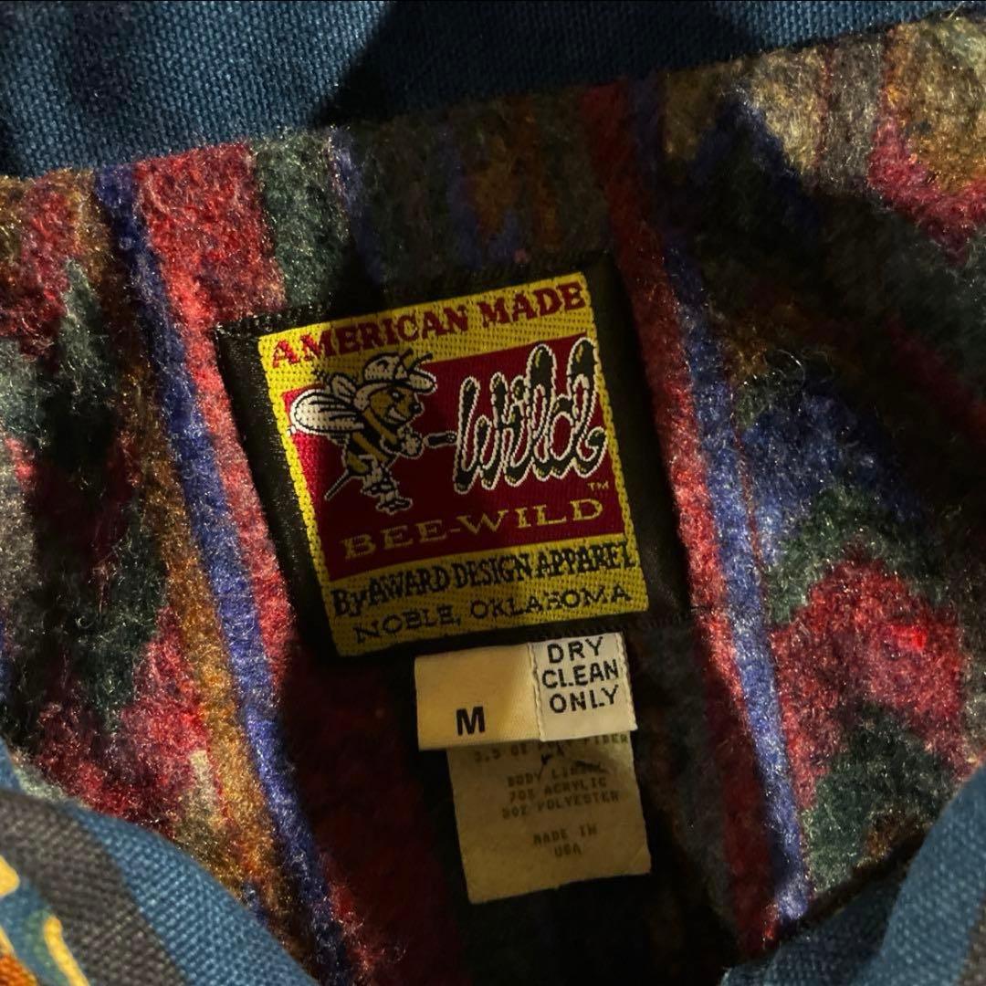ぴ*ん様 BEE-WILD USA製 80s ネイティブ柄 サンタフェジャケット
