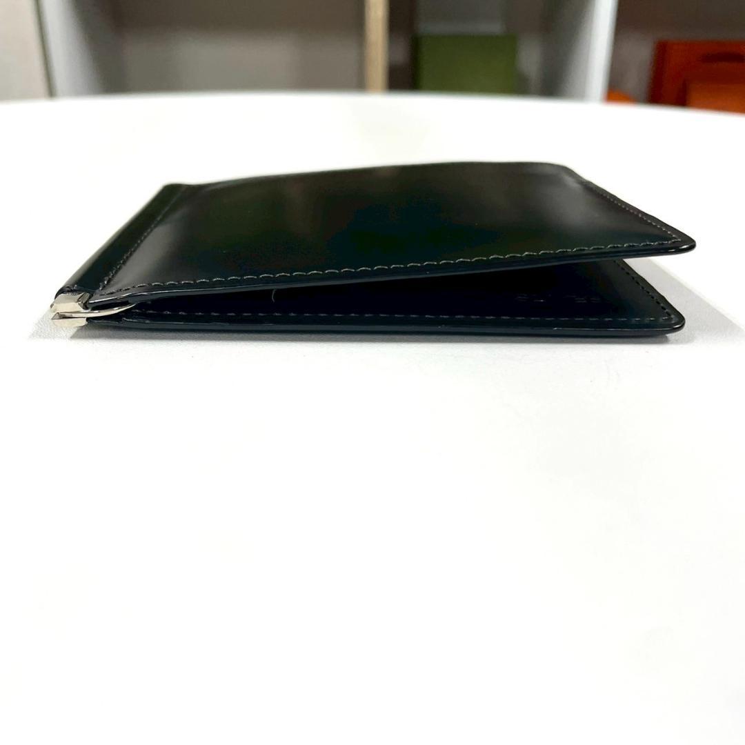 超美品 SOMES HANOVER社製 コードヴァン マネークリップ