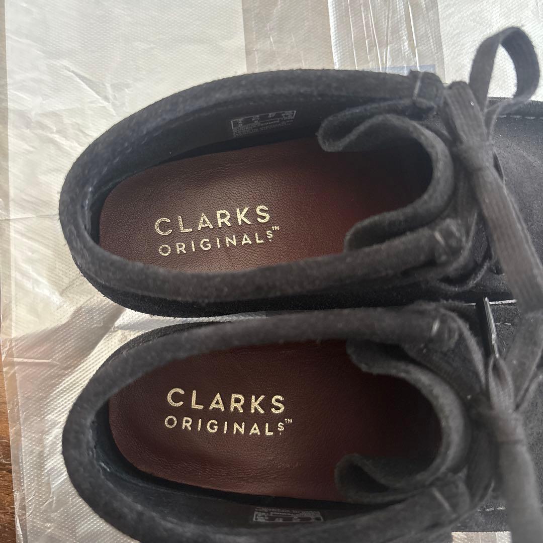 で*で様 Clarks Wallabee Boot. Black Sde