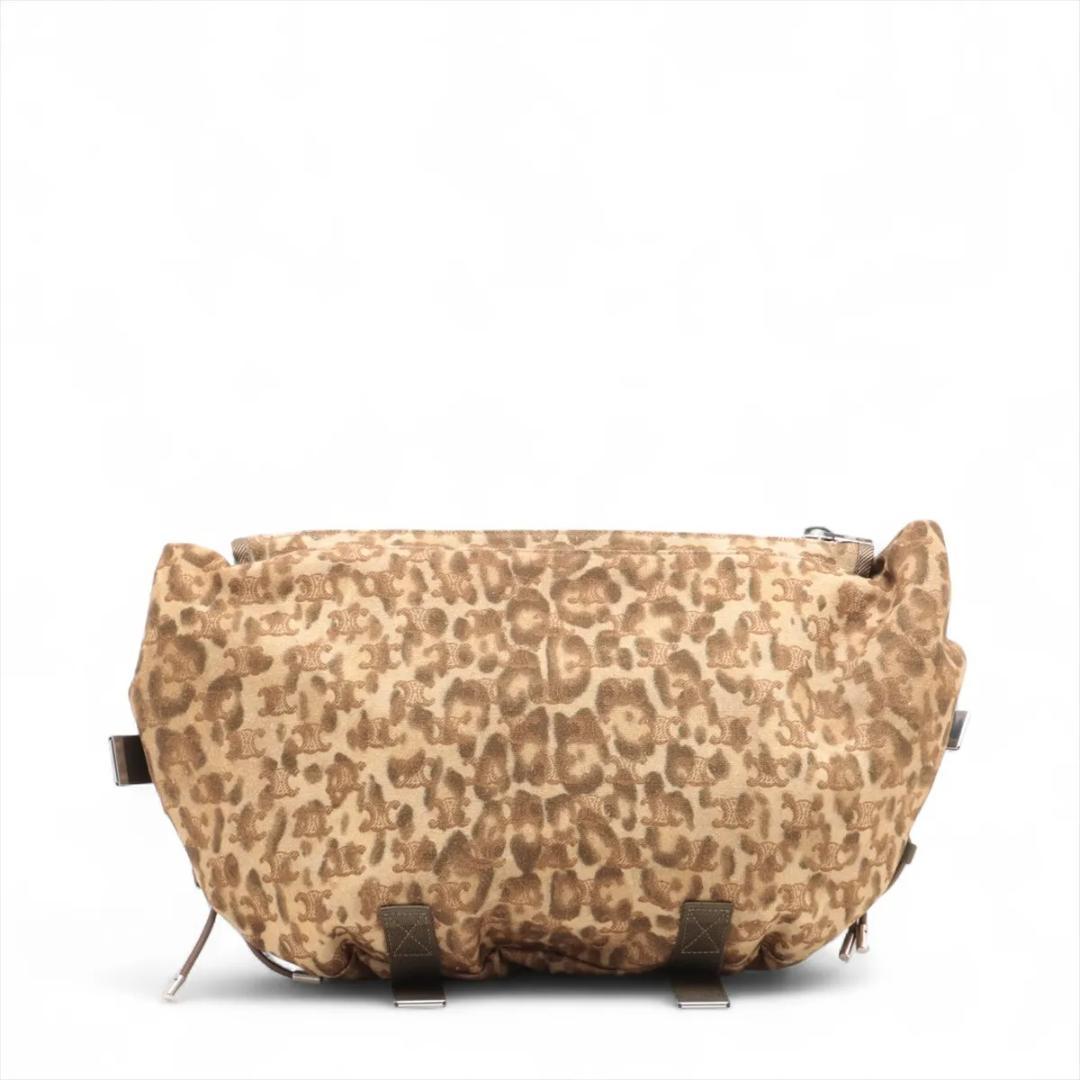 CELINE セリーヌ ロゴ トレッキングメッセンジャー キャンバス