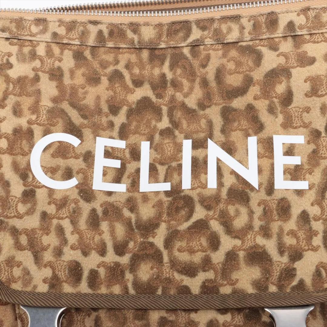 CELINE セリーヌ ロゴ トレッキングメッセンジャー キャンバス