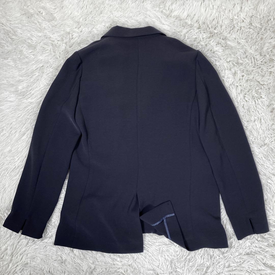 インディヴィ2023SSこなれセットアップ　スーツ　ダブル　ウォッシャブル　UV