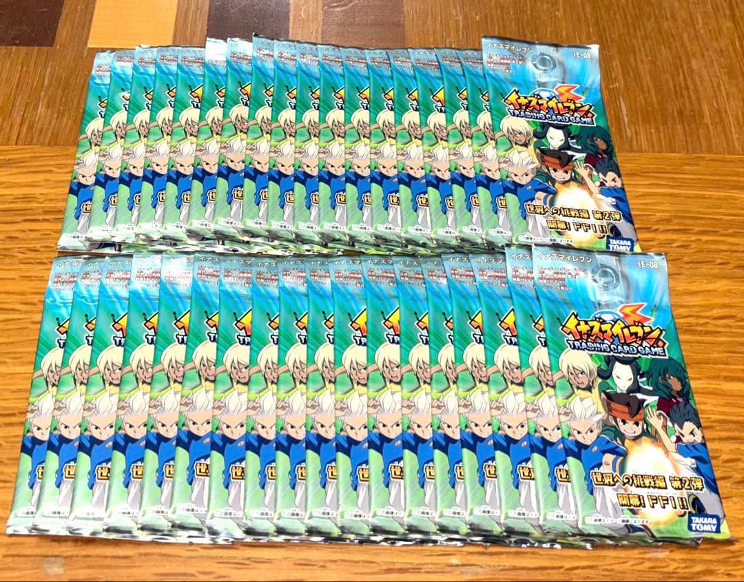 イナズマイレブンカードゲーム新品未開封世界への挑戦編第2弾　36パック