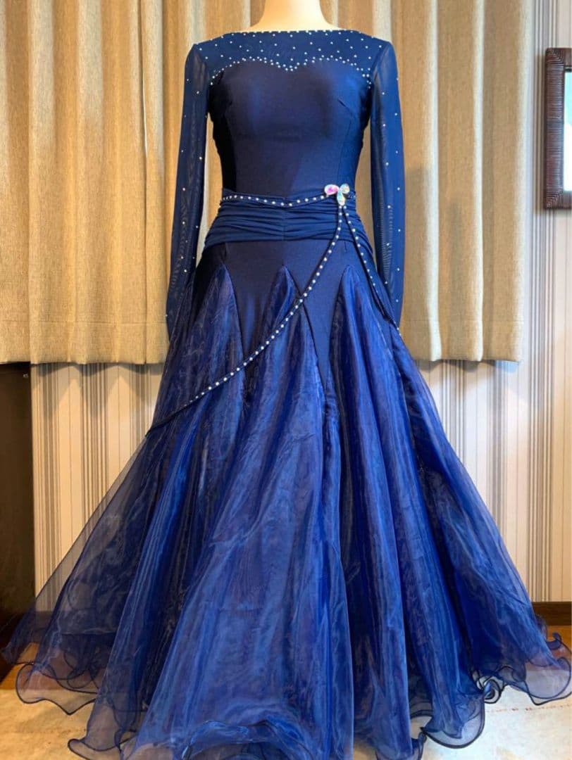 【最終価格】スタンダードドレス♡ネイビー Sサイズ