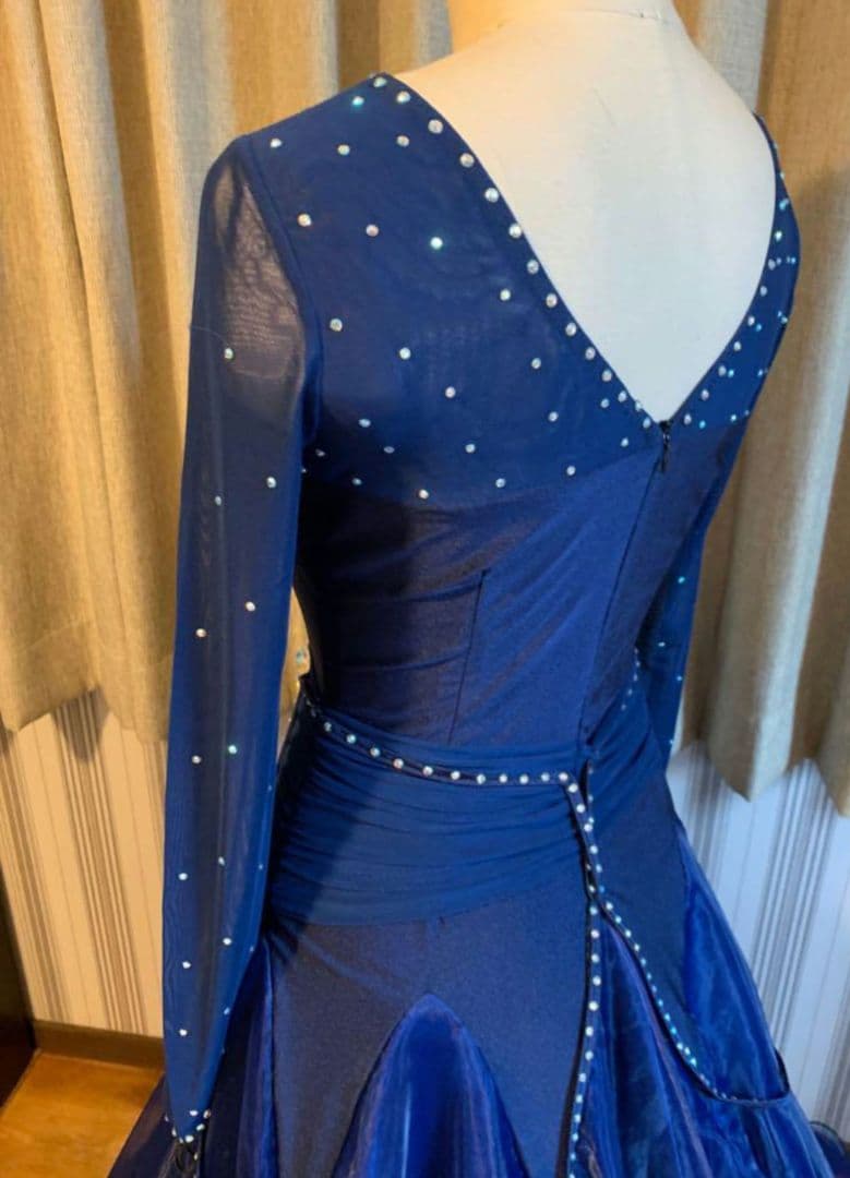 【最終価格】スタンダードドレス♡ネイビー Sサイズ