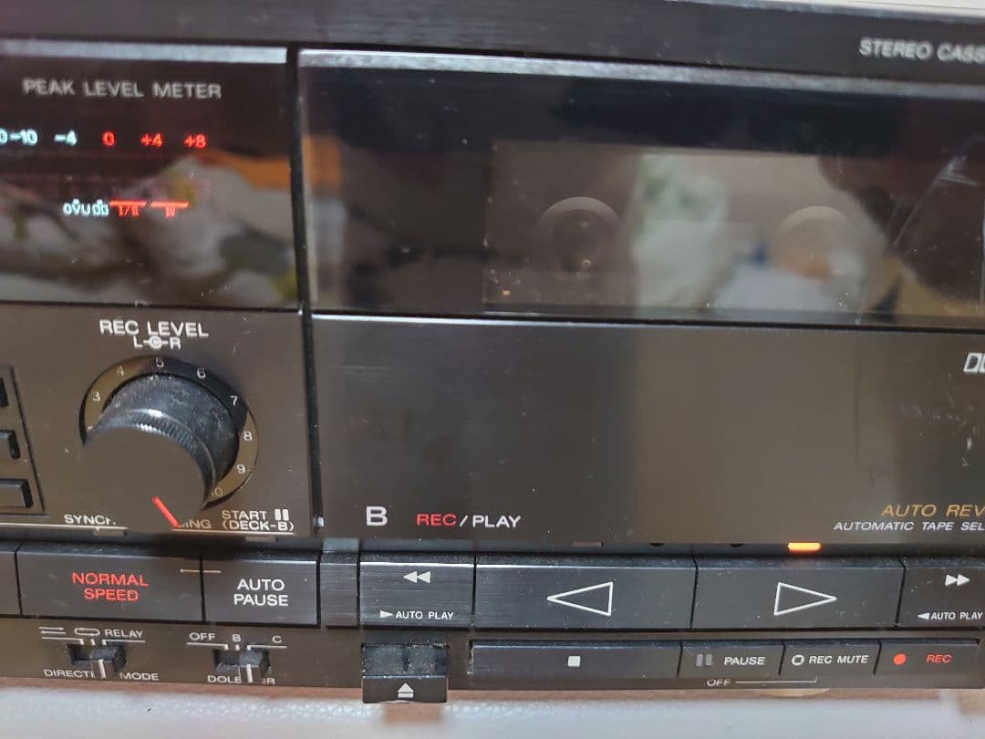 SONY ダブルカセットデッキ TC-V7000